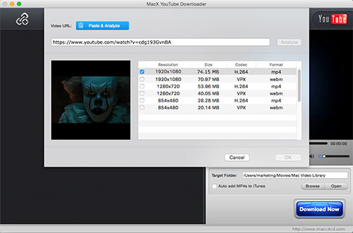 Download video from youtube for macbook pro